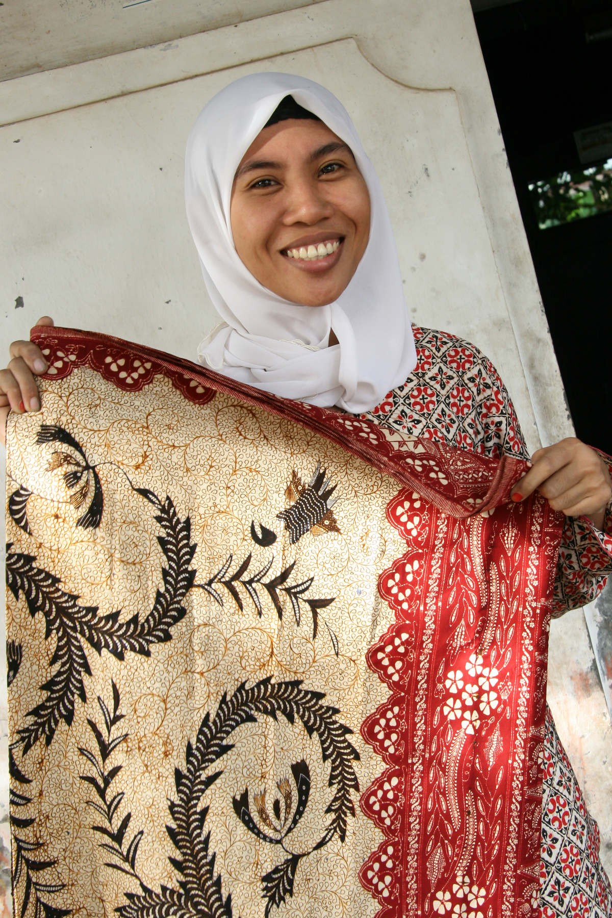 IBU NUR FAIDAH, SARONG MATEROS MANUK MERAK